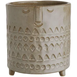 Butlers Blumentopf, Braun, Keramik, 15 cm, Dekoration, Blumen & Zubehör, Übertöpfe