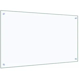 vidaXL Küchenrückwand Transparent 100×60 cm Hartglas