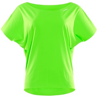 Winshape Damen Super Leichtes Functional Dance-top Dt101 T-Shirt, Neon-grün, M EU