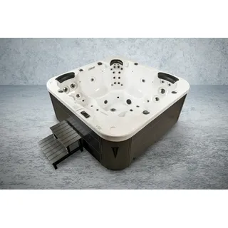 Premium Outdoor Whirlpool Torina 215x215cm + Vollausstattung