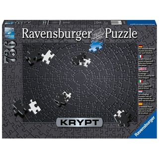 Puzzle Ravensburger Krypt Black 736 Teile
