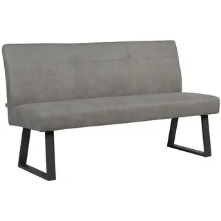 dubi möbel Sitzbank Joyce Grau 160 x 91 x 65 cm
