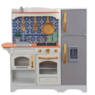 KidKraft® Spielküche Mosaik blau|weiß