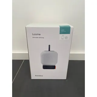 Kooduu Loome LED tragbare Lampe – Rauchiges Blaugrün, NEU, OVP