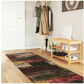 vidaXL Marsa Teppichläufer 80 x 350 cm Mehrfarbig