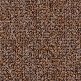BODENMEISTER Teppichboden "Schlingenteppich Riga" Teppiche Gr. B/L: 500 cm x 300 cm, 6 mm, 1 St., braun (hellbraun) Teppichboden