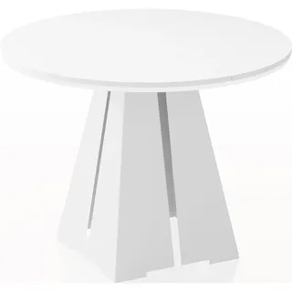 WFL GROUP Kova Ø 120 cm weiß