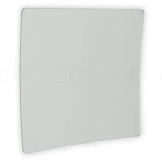 DEUSENFELD KKQ10-15 - eckiger Kosmetikspiegel selbstklebend, Schminkspiegel, Make Up Spiegel Quadro zum Kleben, Starke 10-Fach Vergrößerung, 15x15cm, eckig, Rahmenlos, mit 3M Klebepads