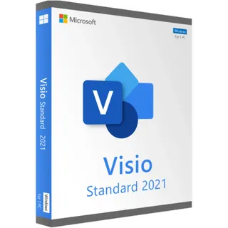 Microsoft Visio 2021 Standard 64-Bit ESD DE