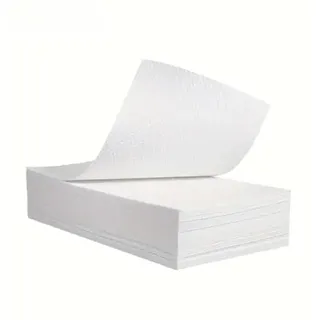 50 x saugfähige Toilettenunterlagen, Vorteilspackung mit super saugfähigen 50 Stück, 22,9 x 12,7 cm, große Einweg-Bettlaken für tragbare Kommode, Nachttisch oder Bettpfannen, einfach und reduziert