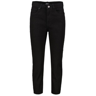 ONLY 5-Pocket-Jeans Damen Jeans ONLEMILY Straight Fit verkürzt (1-tlg) schwarz 27/32