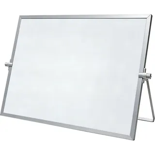 Doppelseitiges Whiteboard 40x30 cm – Wochenplaner & Monatsplaner Abwischbar, Magnettafel Trocken Abwischbar mit Tischständer, Einfach zu Montieren Ideal als Magnetwand für Büro Schule & Zuhause