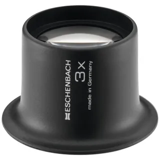 Eschenbach Uhrmacherlupe 3 x Plankonv.