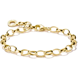 Thomas Sabo Charm-Armband Classic Klein goldfarben 19,5