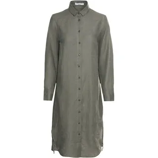 Rossana Diva Midikleid Weites Leinenkleid grün 38