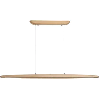 Searchlight Kenzie 1-flg. 6 cm Holz/beige/braun