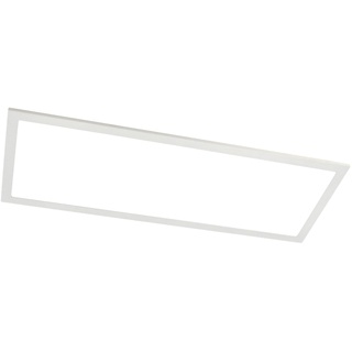 Lindby LED Deckenleuchte (LED Panel) 'Livel' dimmbar mit Fernbedienung (Modern) in Weiß u.a. für Küche (1 flammig,) - Lampe, LED-Deckenlampe, Deckenlampe, Küchenleuchte