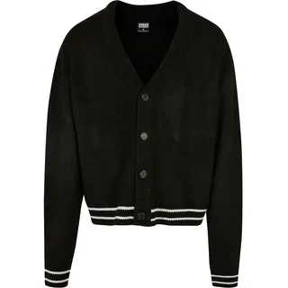 URBAN CLASSICS Sporty Box Strickjacke Black L