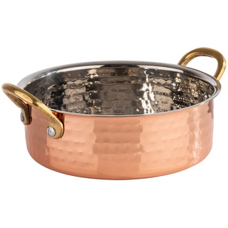 APS Serviertöpfchen MUMBAI, Edelstahl, Kupfer-Look, Ø 16,0 cm, 0,7 Liter