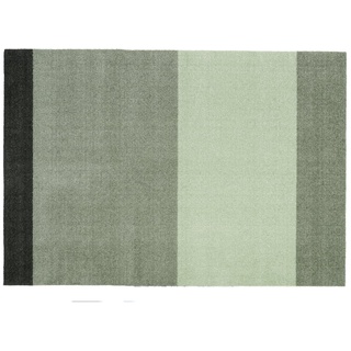 tica copenhagen - Stripes Horizontal Läufer, 90 x 130 cm, hell / dusty / dunkelgrün