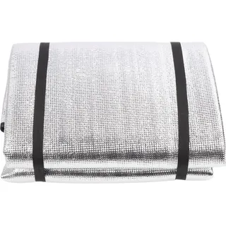 Picknickdecke, wasserdicht und spritzwassergeschützt, beidseitige Aluminiumfolie, verdickte Campingdecke für Zelt und Outdoor-Aktivitäten