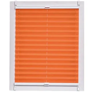 Büscher Sunlines Plissee »Crepe« Lichtschutz 75 cm breit orange, 75x150 cm