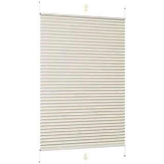 Sekey Plissee Klemmfix 80 x 200 cm beige