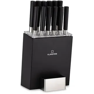 Klarstein Messer-Set Kitano XL (13-tlg) schwarz