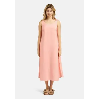 Smith & Soul Sommerkleid mit Seitenschlitze orange M (38)