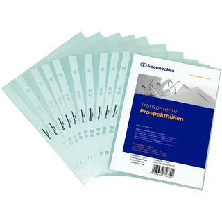 SOENNECKEN Prospekthülle 1505 DIN A5 PP transparent 10 St./Pack.
