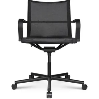 Wagner D1 Office Arbeitsstuhl mit Armlehne, schwarz