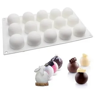 Silikonform Kugel Schokoladenformen Silikon Form Kugel Trüffelkugeln Silikonform Dessert Kugelform Schokolade Silikon Pralinenform Rund Klein