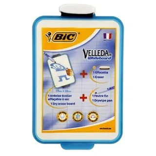 BIC 841360 Whiteboard-Tafel inklusiv Stift und Radierer, 26 x 19