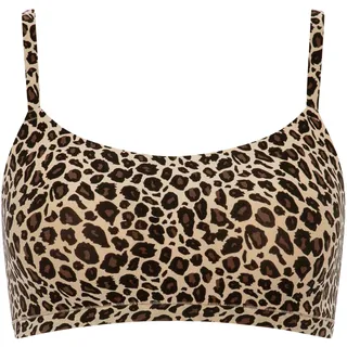 CHANTELLE Damen Softstretch Bustier, bügellos, für 0OZ Leopard Nude, M/L
