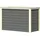 123 x 59 x 82 cm terragrau