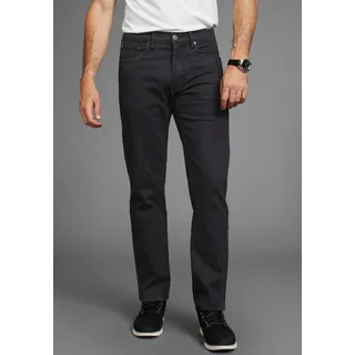 Arizona Stretch-Jeans gerade Beinform, niedrige Leibhöhe, mit Gürtelschlaufen schwarz 34