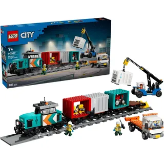 LEGO City Hafengüterzug mit Kran und LKW 60509
