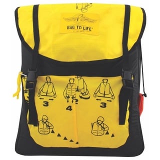 Bag to Life Cityrucksack Cargo Backpack BC gelb|schwarz