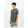 T-Shirt ALPHA INDUSTRIES Basic T-Shirt SL Herren Gr XS grün schwarz olive Obermaterial 100 Baumwolle Shirts T-Shirt