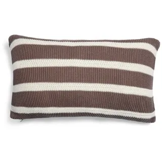 Marc O'Polo Structure Knit Kissen 30 x 50 cm Braun