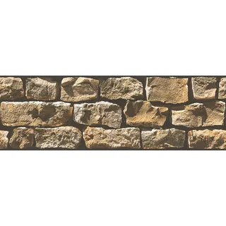 A.S. Création Bordüre Papier beige/gelb/schwarz 17 cm 500 g 5,5 cm