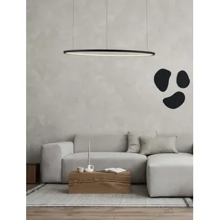 Nova Luce Tarquin 1-flg. Ø 80 cm gold