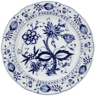 Kahla Rosella Zwiebelmuster Speiseteller weiß/blau