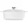 oval 29 cm white