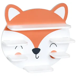 KESPER Wandregal 42 x 45 x 12 cm Weiß