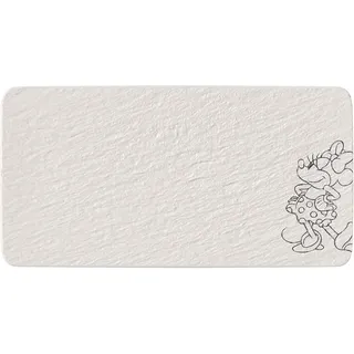 Villeroy & Boch Manufacture Rock blanc - Mickey Mouse Servierplatte 34,9 x 17,9 cm