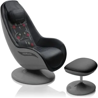 Medisana RS 670 Fußhocker zu Massagesessel Dunkelgrau