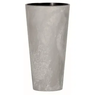 Prosperplast Tubus Slim Effect Blumentopf 57.2x30x30 Cm - Cement - One Size