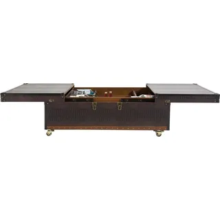 Kare Globetrotter Braun Holz 120 x 75 cm