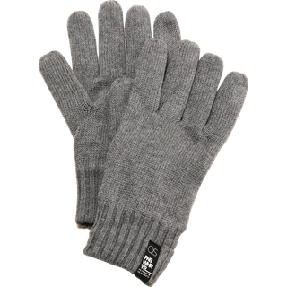 QS - Handschuhe mit Fleece-Futter, Herren, grau, L/XL